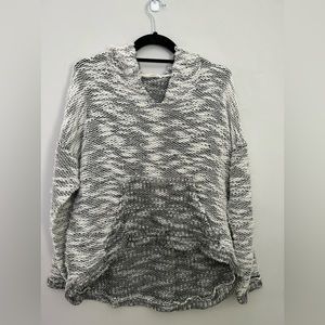 Kaii Marled Style Woven Hoodie Sweatshirt Size Small